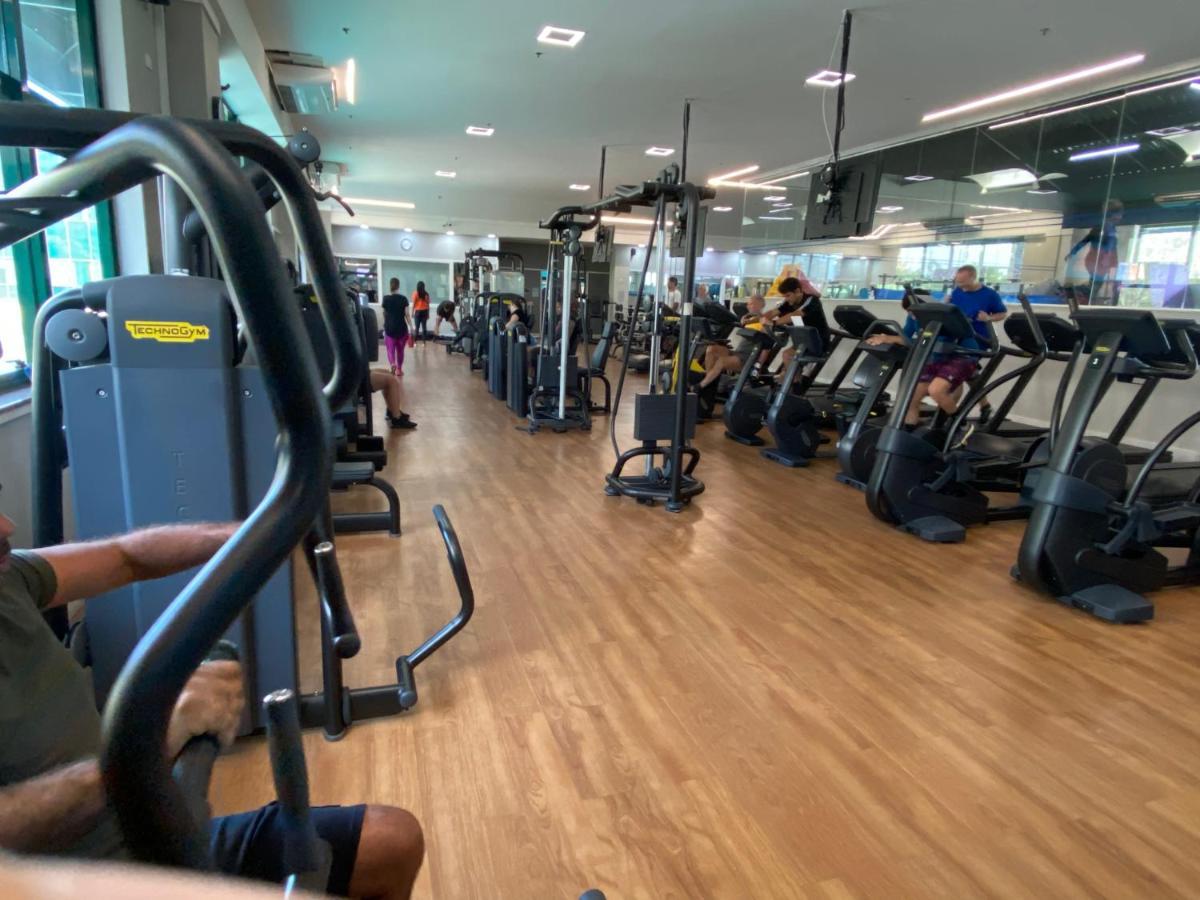Barra Da Tijuca - 508 - De Frente Para Maravilhosa Piscina - Estacionamento Gratuito - Academia Comphania Atletica - Balsa Para Praia Gratis - Microondas - Geladeira Grande - Recepcao 24Horas - Wi-Fi - Com Pia Rio de Janeiro Exterior photo